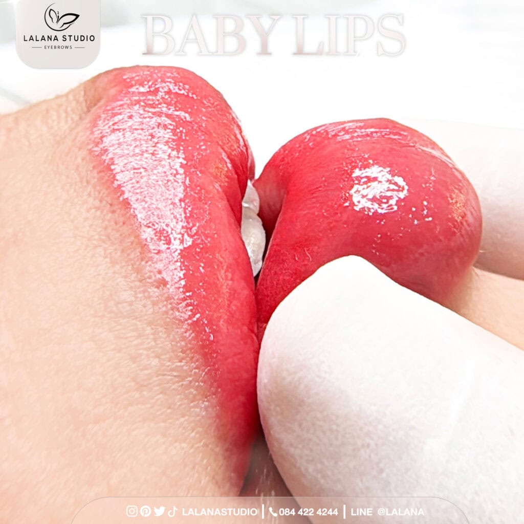 ฝังสีปาก